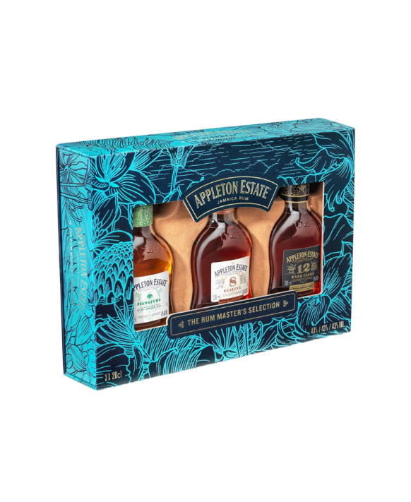 Rhum Appleton Estate Trial Pack Signature/8ans/12ans Coffret de 3 x 20 cl 60cl 43%