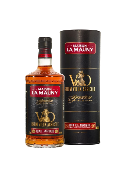 Rhum Maison La Mauny VO Signature du Maître de Chais Tube 70cl 40%