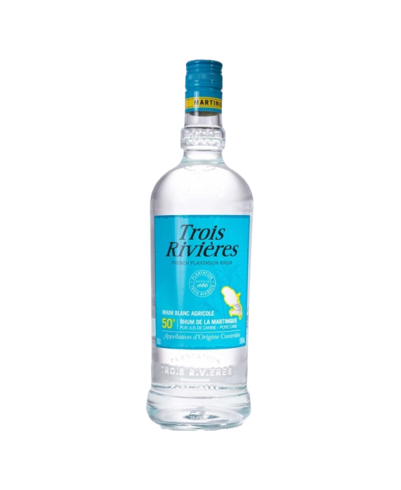 Trois Rivières Rum Weißer Agricole Rum 1l 50%