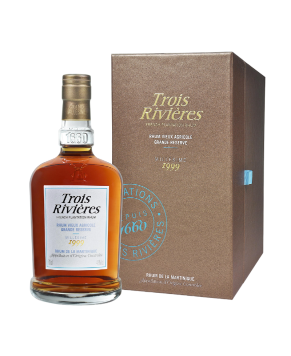 Rhum Trois Rivières Millésime 1999 Coffret 70cl 42%