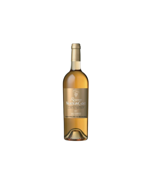 Vin Baron Philippe de Rothschild Réserve Mouton Cadet sous étui AOC AOC Sauternes 2018 75cl 12,5%