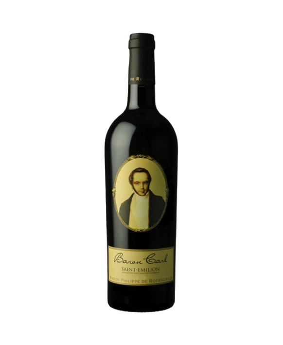 Vin Baron Philippe de Rothschild Baron Carl AOC Saint Emilion 2018 75cl 13%