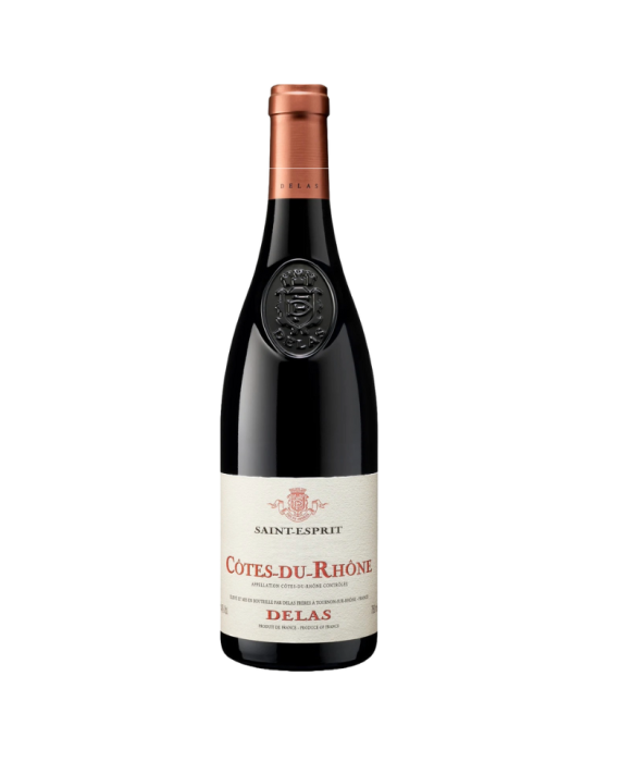 Roter Esprit-Wein, AOC Côtes de Rhône 2019 37,5cl 14%