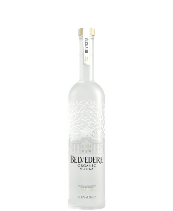 Belvedere Organic Pure Wodka Flasche 40% 70cl