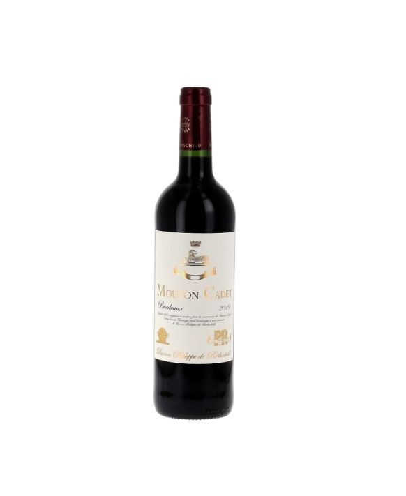 Vin Baron Philippe de Rothschild Réserve Mouton Cadet sous étui AOC Grave Rouge 2019 75cl 12,5%