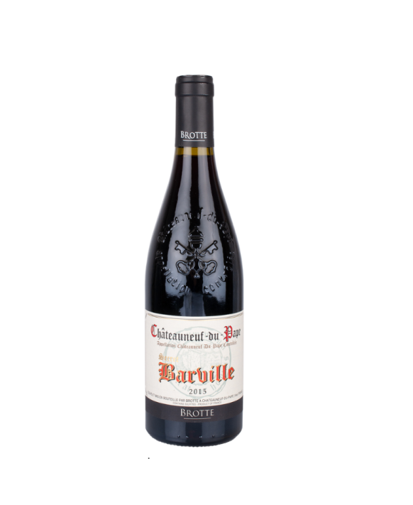 Vin Secret Barville rot CB, AOC Châteauneuf du Pape 2015 75cl 15%