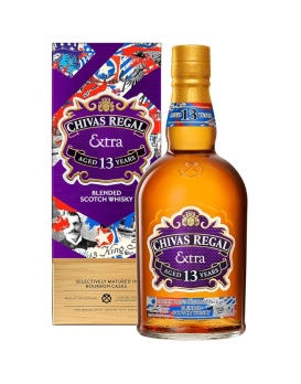 CHIVAS 13 Jahre FINISH BOURBON + 2 Gläser 70cl 40%