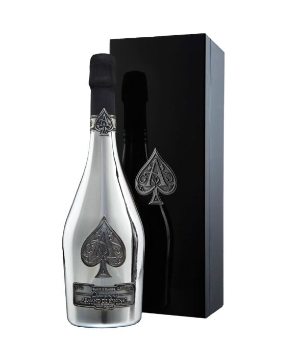 Champagne Armand de Brignac Blanc de Blancs Flasche in Holzkiste 12,5% 75cl