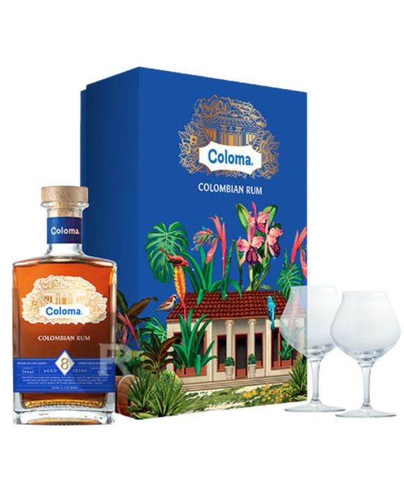 Coloma 8 Year Old Rum Box 70cl Box 40%