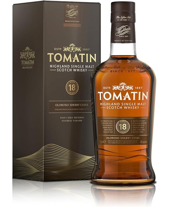 Tomatin 18 Ans (Single Malt) 70cl 46%