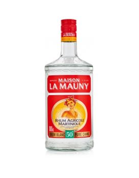 Rhum Maison La Mauny Rhum Blanc Agricole 1l 50%