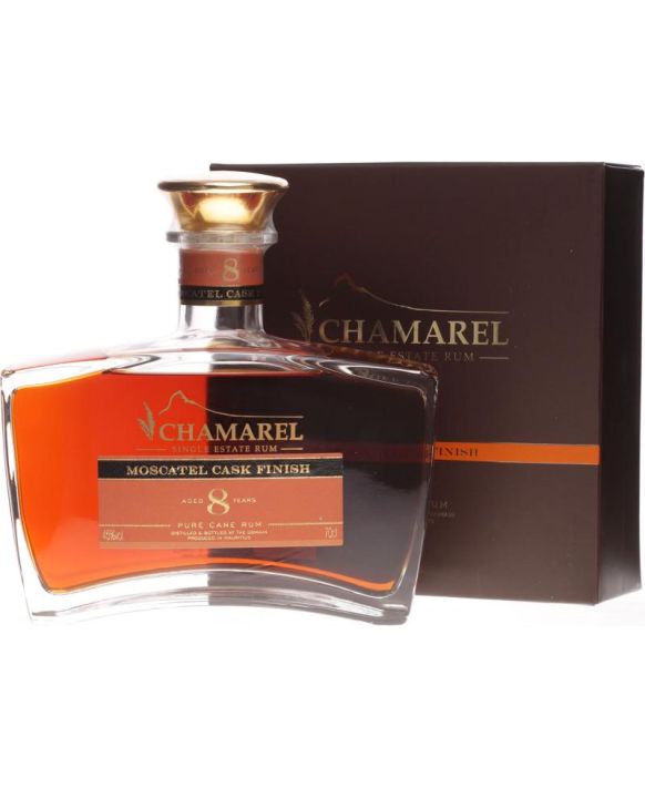 Chamarel Xo Moscatel Finish Old Rum 70cl 45%