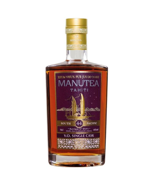 Manutea Banyuls Single Cask Old Rum Vo 70cl 44%